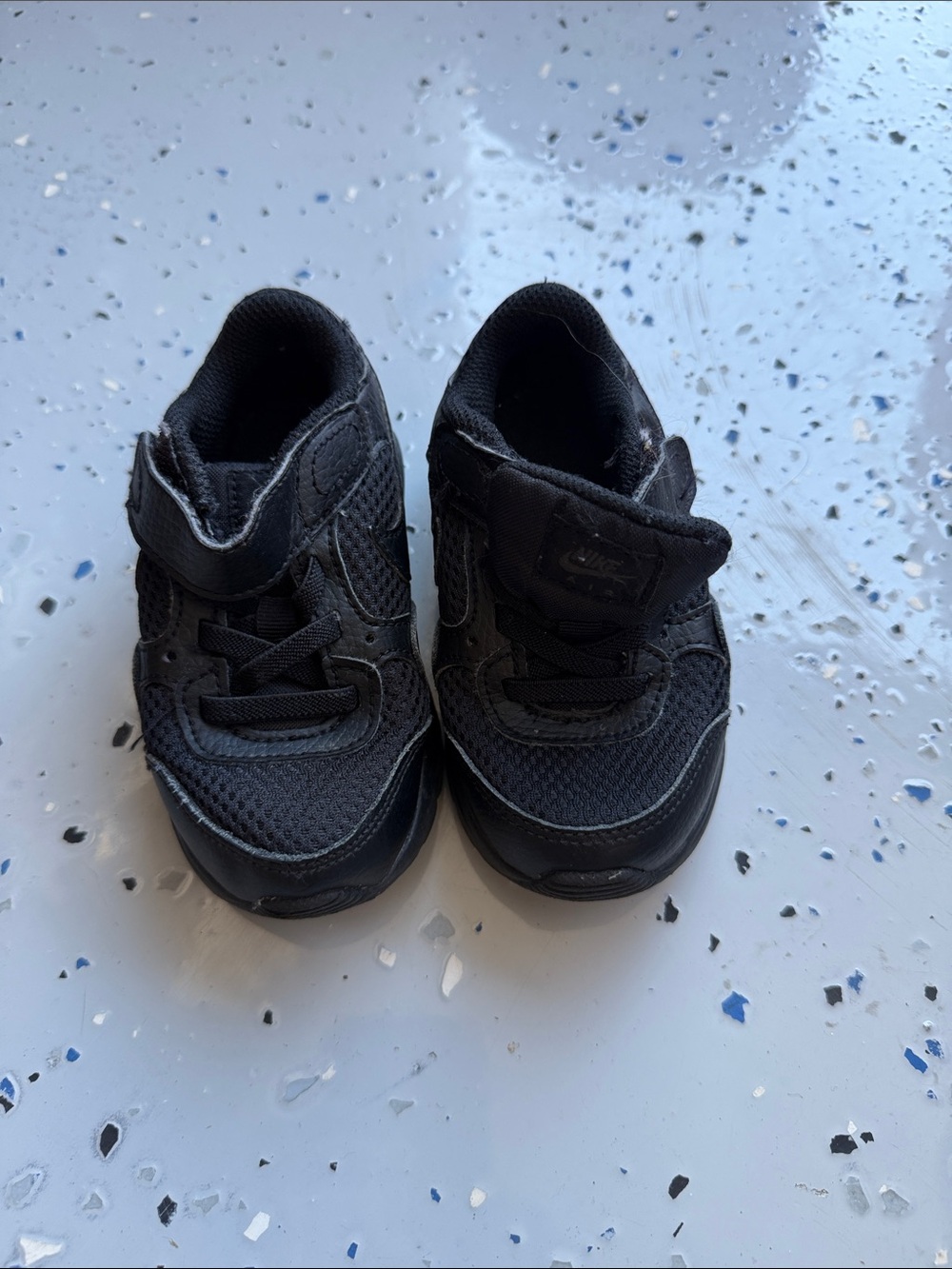 Nike Black Kids' Velcro Sneakers